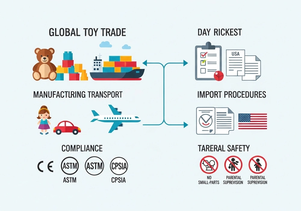 Exporting Children’s Toys to the U.S.: Key Procedures and Requirements